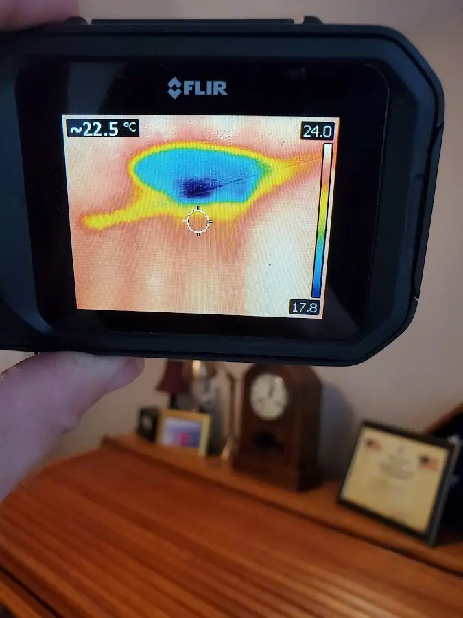 Thermal imaging inspection for water damage in Henrietta